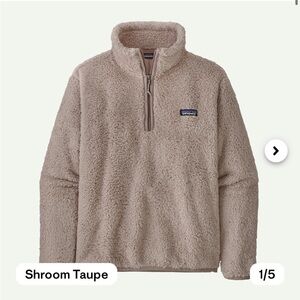 Patagonia Los Gatos 1/4 zip fleece shroom taupe